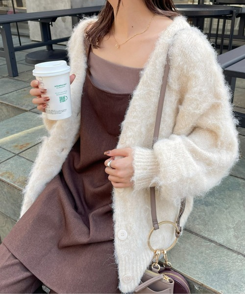 「COLONY 2139」 ニットカーディガン FREE ブラック レディース_画像5