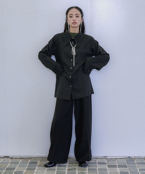 HARE（ハレ） tシャツ シアープリーツトップス(HARE) レディース