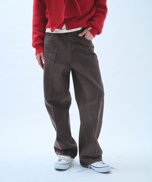 common gull products. ジーンズ デニム デニムパンツ 真ん中にある山