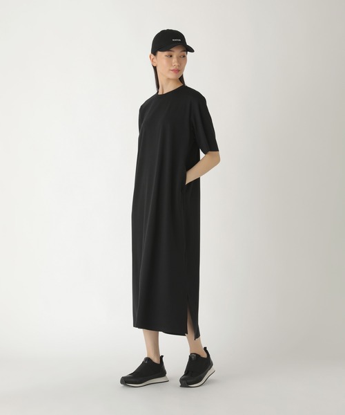 「ZUCCa」 半袖ワンピース M size ブラック レディース_画像3
