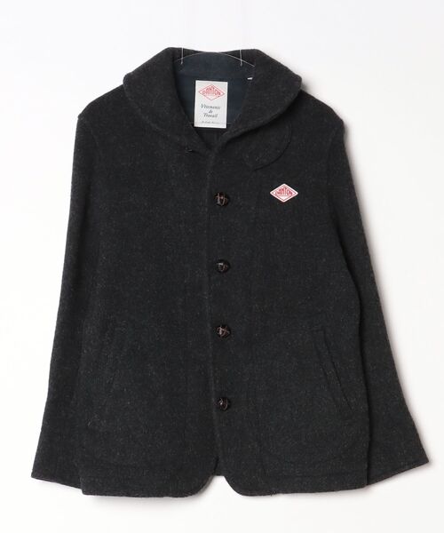 ダントンのコート（メンズ）４０サイズ Danton（ダントン） ピーコート 40 ブラック メンズ : ZOZOTOWN Yahoo