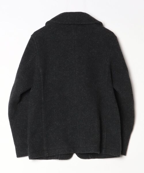「DANTON」 ピーコート 40 ブラック メンズ_画像2