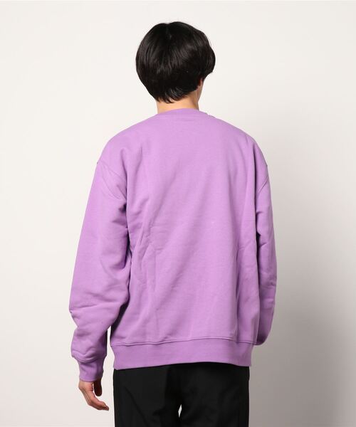 「OBEY」 スウェットカットソー M パープル メンズ_画像3