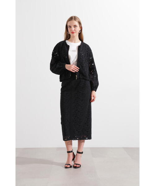 「PINKY&DIANNE」 ブルゾン 38 ブラック レディース_画像4