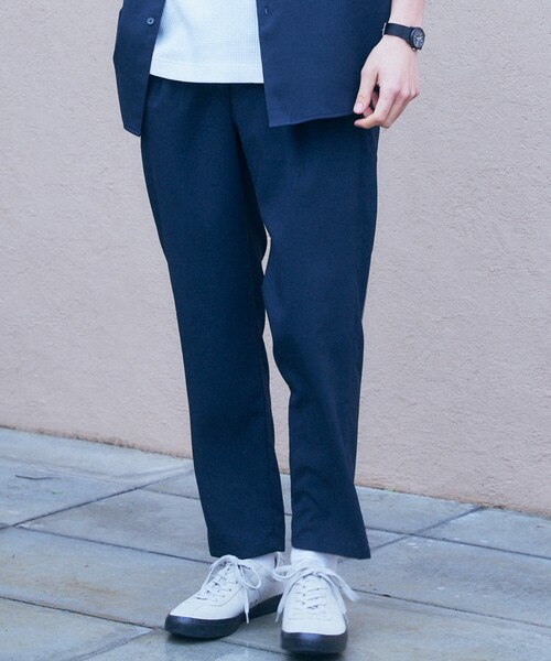 THE SHOP TK 「THE 」 イージーパンツ 04 ネイビー メンズ : ZOZOTOWN