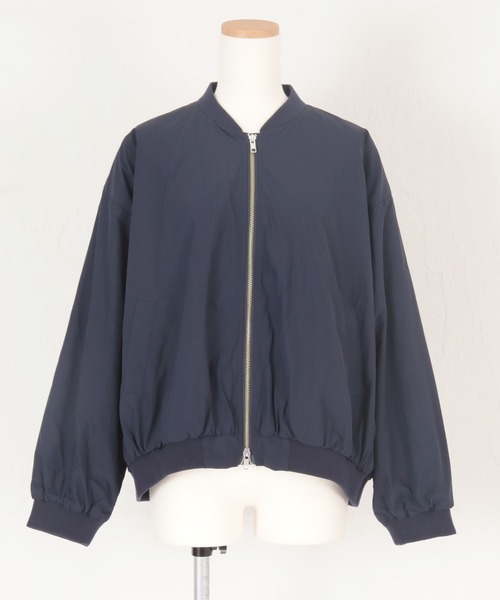 「ur's」 ブルゾン M ブラック レディース_画像3