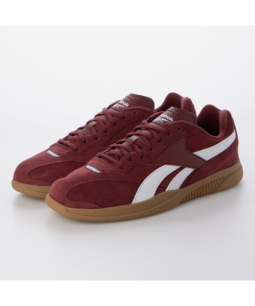 「Reebok」 ローカットスニーカー 25.5cm マルーン メンズ_画像4