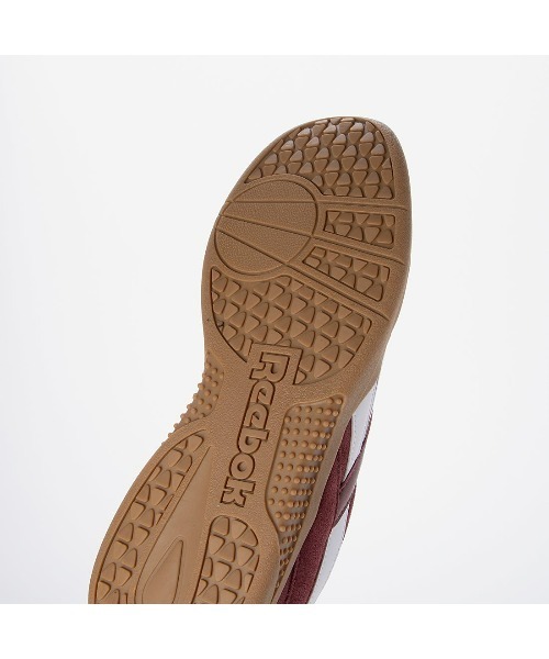 「Reebok」 ローカットスニーカー 25.5cm マルーン メンズ_画像6