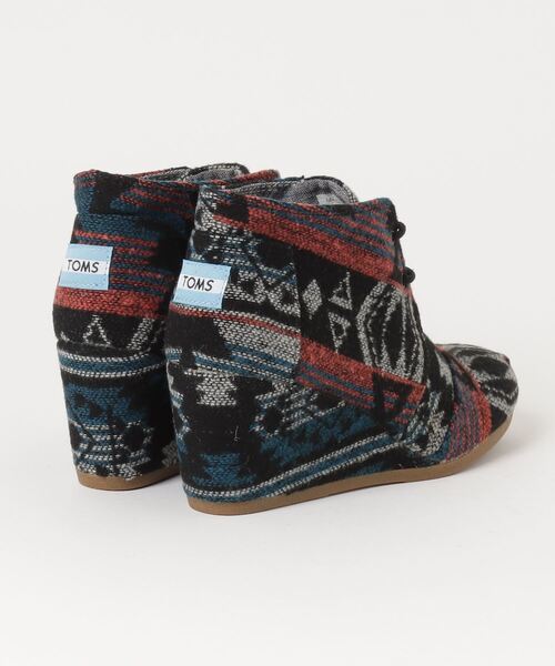 「TOMS」 シューズ US7 ブラック レディース_画像3