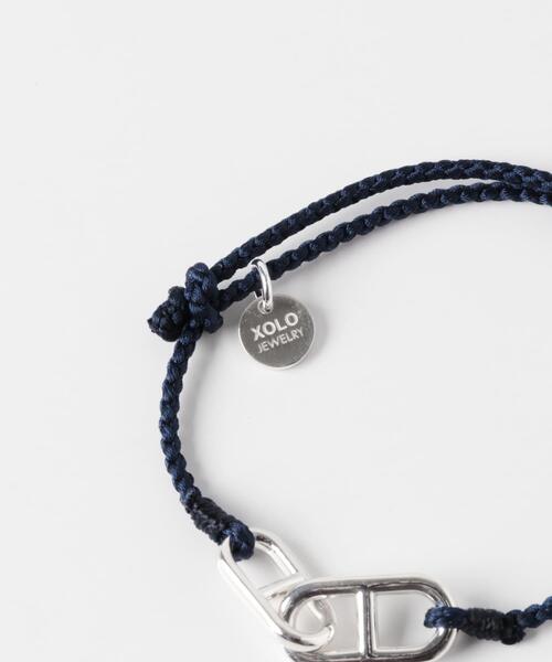 XOLO ブレスレット XOLO ANCHOR SILK CODE B メンズ : ZOZOTOWN Yahoo