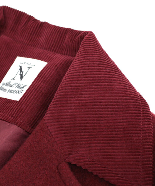 「RNA-N」 チェスターコート MEDIUM レッド レディース_画像2