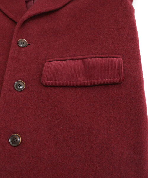 「RNA-N」 チェスターコート MEDIUM レッド レディース_画像5