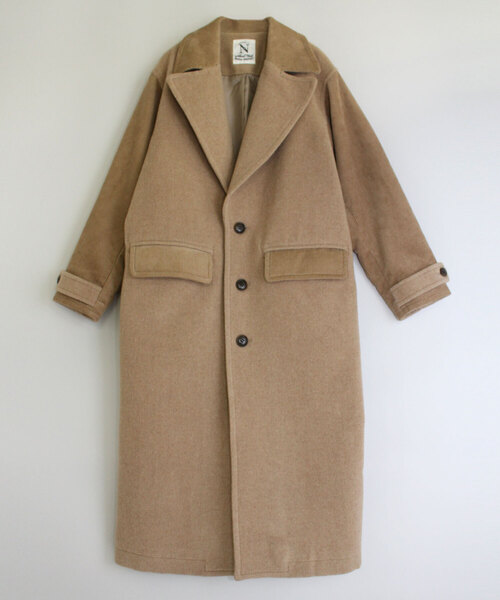 「RNA-N」 チェスターコート MEDIUM レッド レディース_画像7