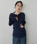 ニット セーター モヘアライクニットベスト レ...の詳細画像2
