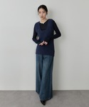 ニット セーター モヘアライクニットベスト レ...の詳細画像3