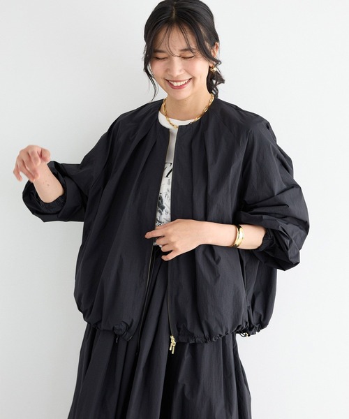 「BARNYARDSTORM」 ナイロンブルゾン 1 ブラック レディース_画像4