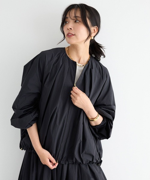 「BARNYARDSTORM」 ナイロンブルゾン 1 ブラック レディース_画像6