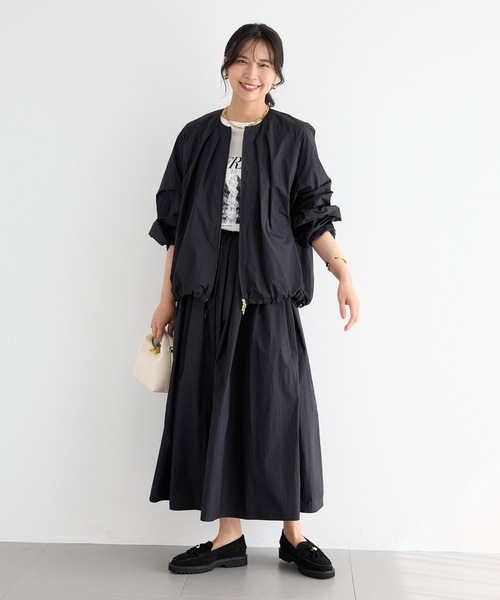 「BARNYARDSTORM」 ナイロンブルゾン 1 ブラック レディース_画像8