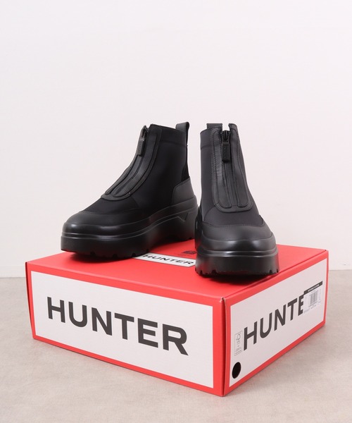 HUNTER ショートブーツ 23センチ US6. UK4 ブラック ハンター HUNTER