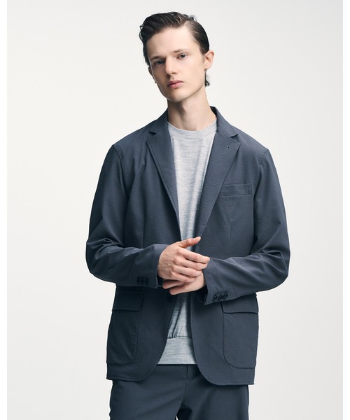 ジャケット テーラードジャケット 4WAY STRETCH PACKABLE 2BUTTON JACKET メンズ レディースの画像