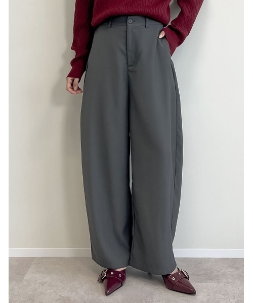 「Re:EDIT」 パンツ X-LARGE ブラック系その他 レディース_画像7