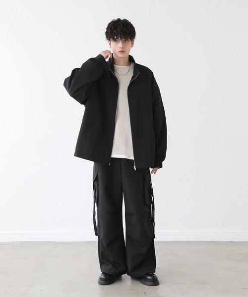 「LILL」 ブルゾン S ブラック メンズ_画像8