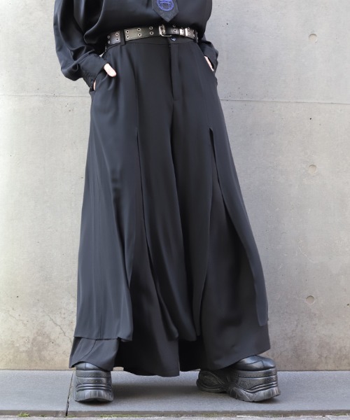 REZEN（リゼン） パンツ レイヤード袴パンツ メンズ : ZOZOTOWN Yahoo