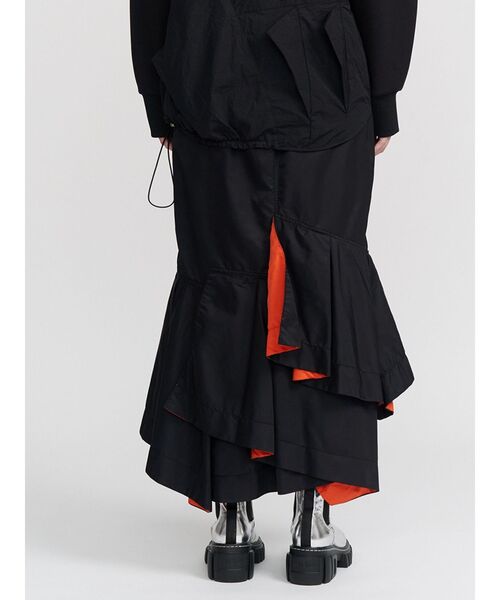 UN3D.（アンスリード） デニムスカート MA-1 DOCKING DENIM SKIRT / MA