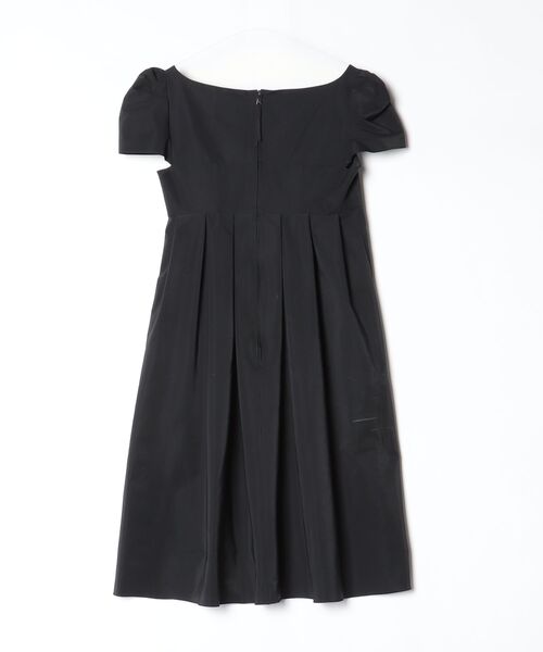 FOXY NEW YORK 半袖ワンピース38 FOXEY NEW YORK 「FOXEY YORK」 半袖ワンピース 38 ブラック
