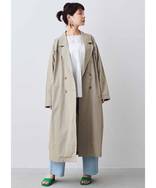 「MEDE19F」 チェスターコート LARGE ベージュ系その他 レディース_画像2
