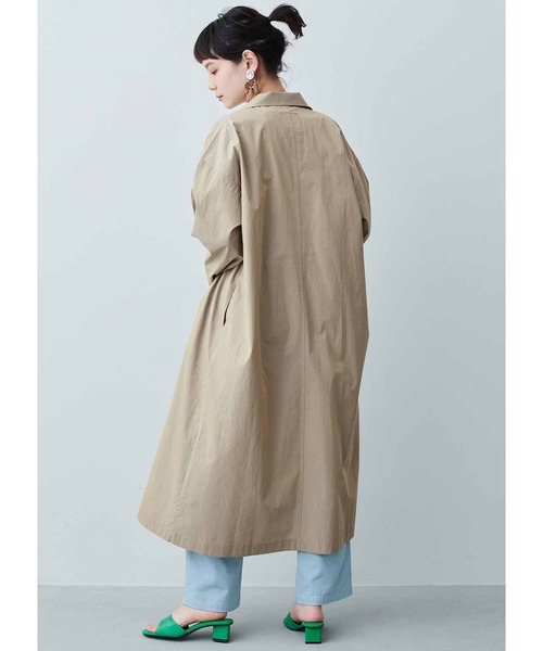 「MEDE19F」 チェスターコート LARGE ベージュ系その他 レディース_画像4