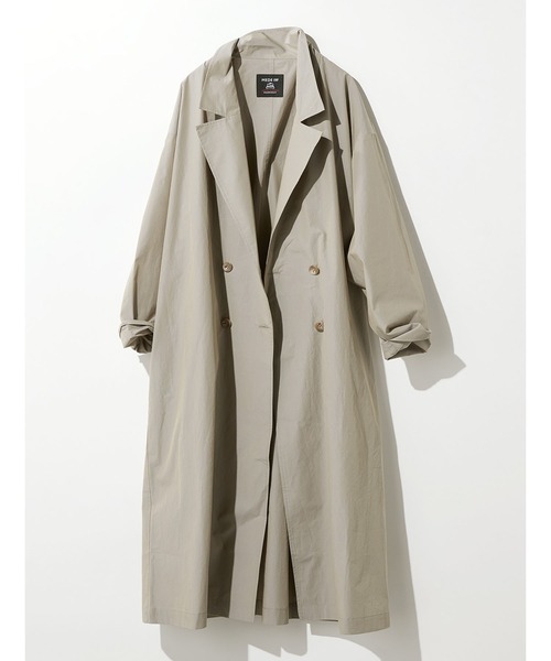 「MEDE19F」 チェスターコート LARGE ベージュ系その他 レディース_画像5