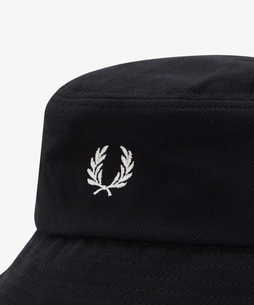 FRED PERRY（フレッドペリー） 帽子 ハット Pique Bucket Hat／ピケ