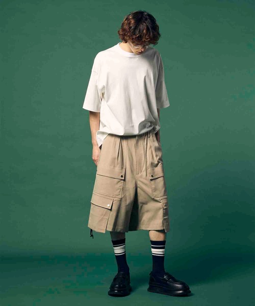 「MAISON SPECIAL」 半袖Tシャツ 2 ホワイト メンズ_画像3