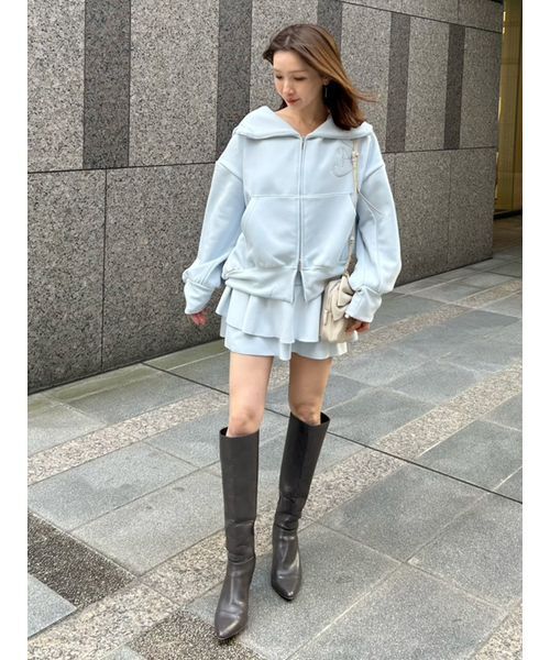 SNIDEL（スナイデル） パンツ ボンディングスカショーパン レディース