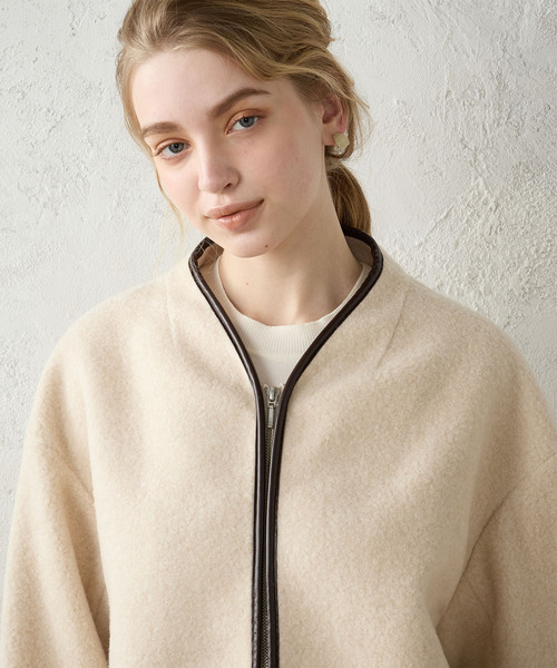 「LE SOUK HOLIDAY」 ブルゾン M ブラック レディース_画像7