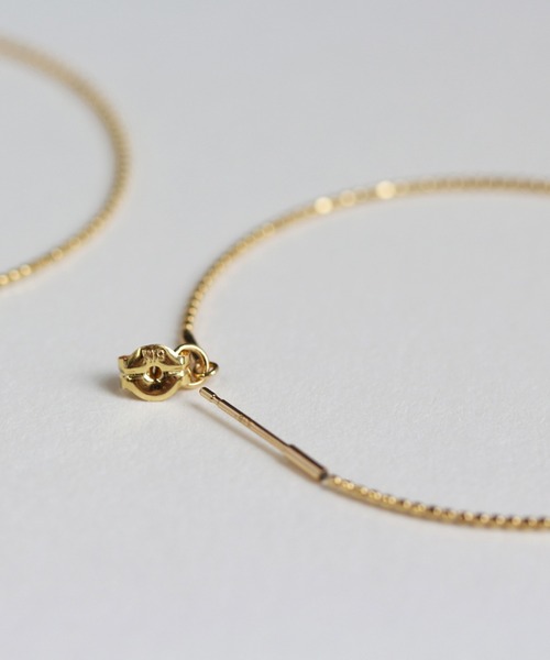 「cui-cui」 ピアス（両耳用） FREE イエローゴールド レディース_画像2