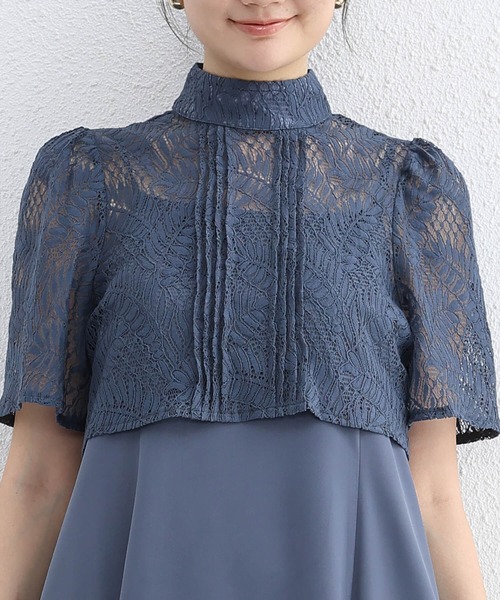 「Cinderella」 キャミソールワンピース X-LARGE ブルー レディース_画像8