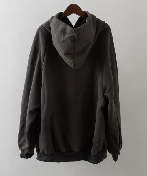 「SpRay」 プルオーバーパーカー FREE グレー レディース_画像4