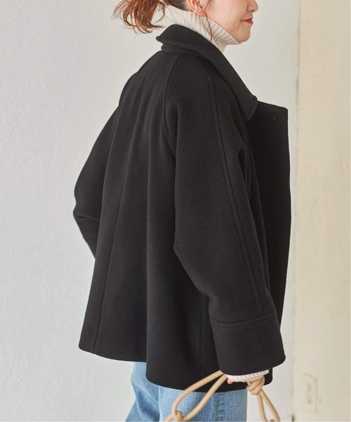 「Spick & Span」 ピーコート 34 ブラック レディース_画像7