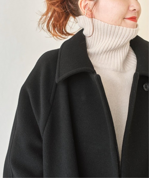 「Spick & Span」 ピーコート 34 ブラック レディース_画像9