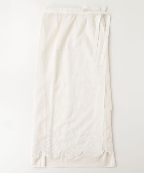 THE SHINZONE（ザ シンゾーン） スカート LACE APRON SKIRT 26SMSSK03