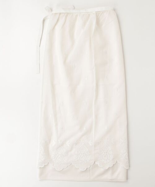 THE SHINZONE（ザ シンゾーン） スカート LACE APRON SKIRT 26SMSSK03
