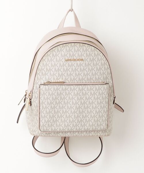 MICHAEL KORS　リュック バックパック レザー　レディース ベージュ MICHAEL KORS（マイケルコース） リュック - ベージュ レディース