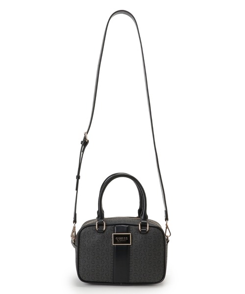 GUESS ブラック ハンドバッグ GUESS（ゲス） ハンドバッグ ISABELLA Box Satchel ハンドバッグ