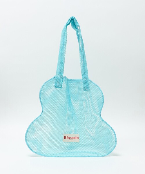 新品　RHEEMIN リーミン　メッシュバッグ　ブルー NICE WEATHER ショルダーバッグ バッグ 「Rheemin」ビッグメッシュ