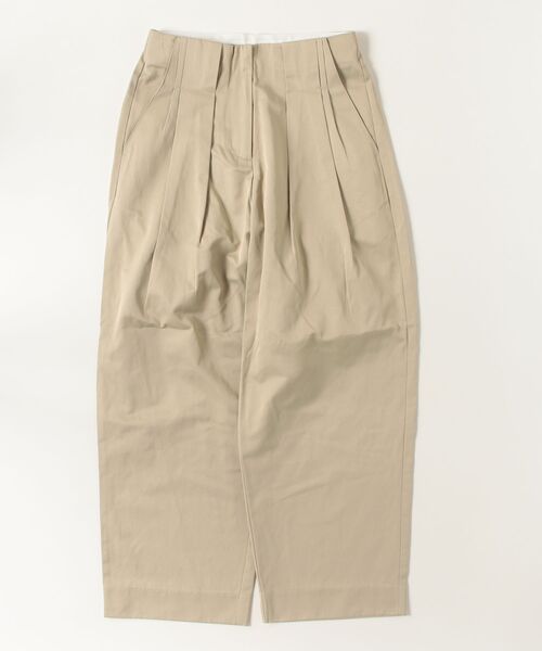 anuke（アンヌーク） パンツ Twill Loose Pants レディース : ZOZOTOWN