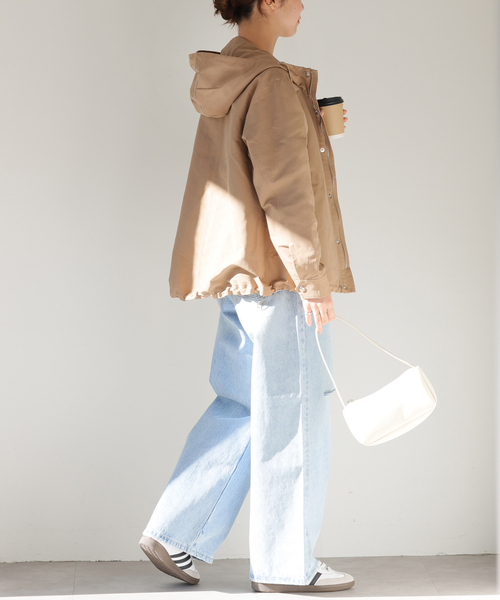 「JOURNAL STANDARD relume」 マウンテンパーカー FREE ベージュ レディースの画像