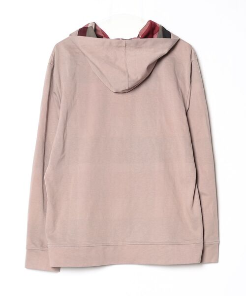 「BLACK LABEL CRESTBRIDGE」 ジップアップパーカー L ブラウン メンズの画像