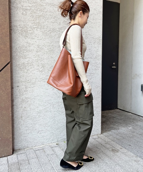 「Spick \u0026 Span」 カーゴパンツ 36 カーキ レディースの画像